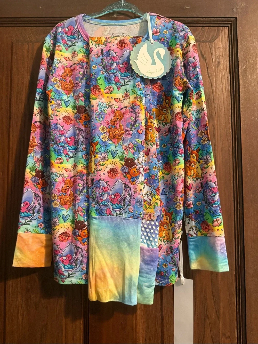 7/8 Sugar Swan Mothers Love 2 Piece Bamboo Pajama
